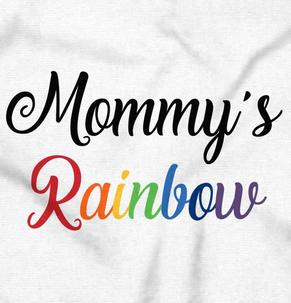 imageBrisco Brands Mommys Rainbow Special Cute Adorable Baby Bodysuit Jumper GirlsWhite