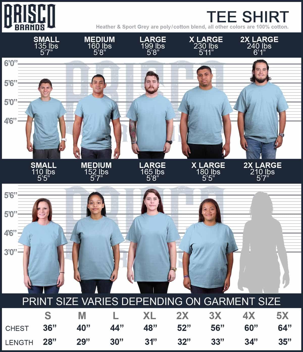 imageBrisco Brands Popeye Body Builder Gym Workout Cool Graphic T Shirt Men or WomenLight Blue