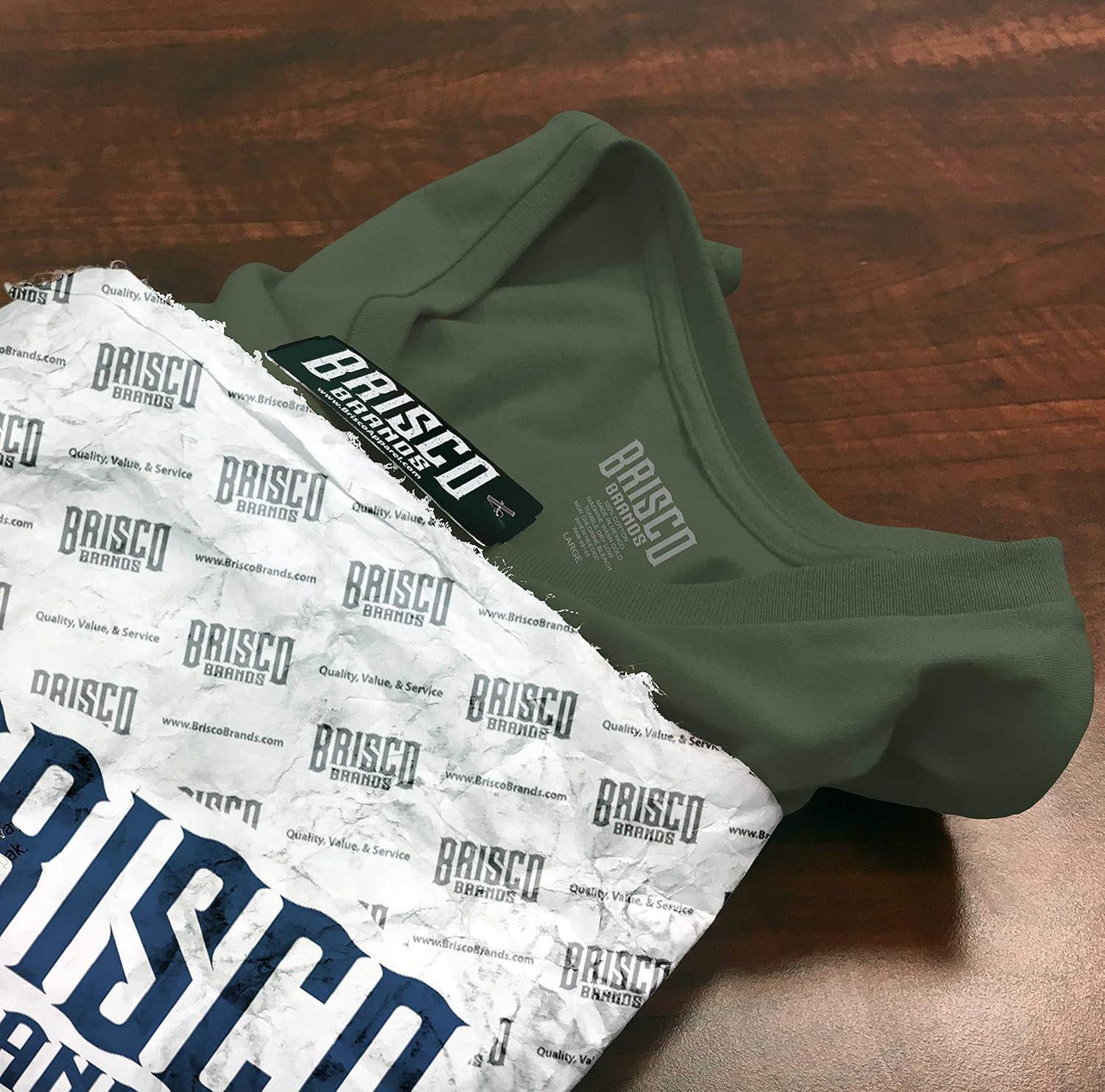 imageBrisco Brands Popeye Tough Guys Eat Spinach Funny Hoodie Hooded Sweatshirt MenMilitary Green