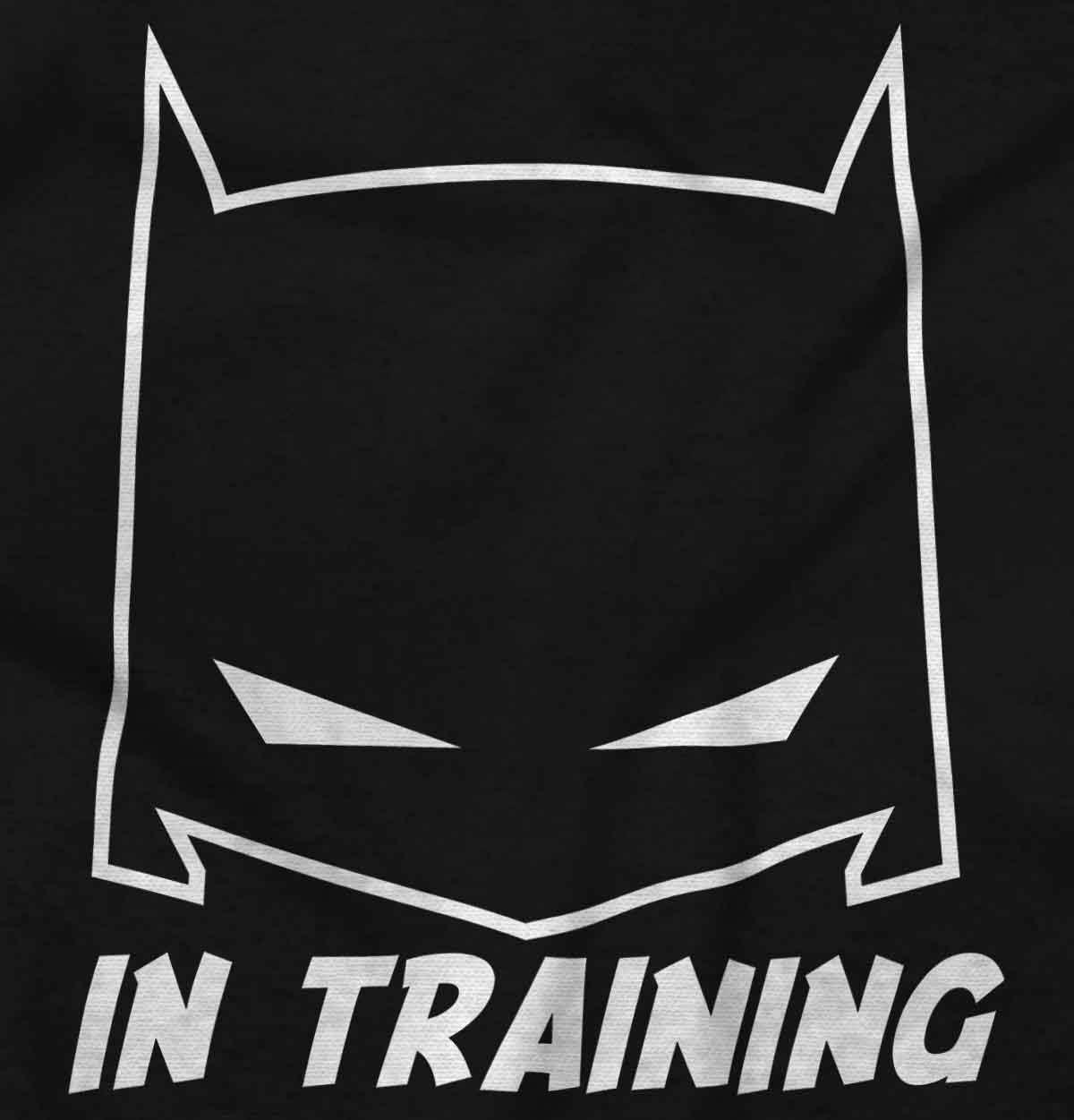 imageBrisco Brands Superhero in Training Dark Baby Romper Boys or GirlsBlack