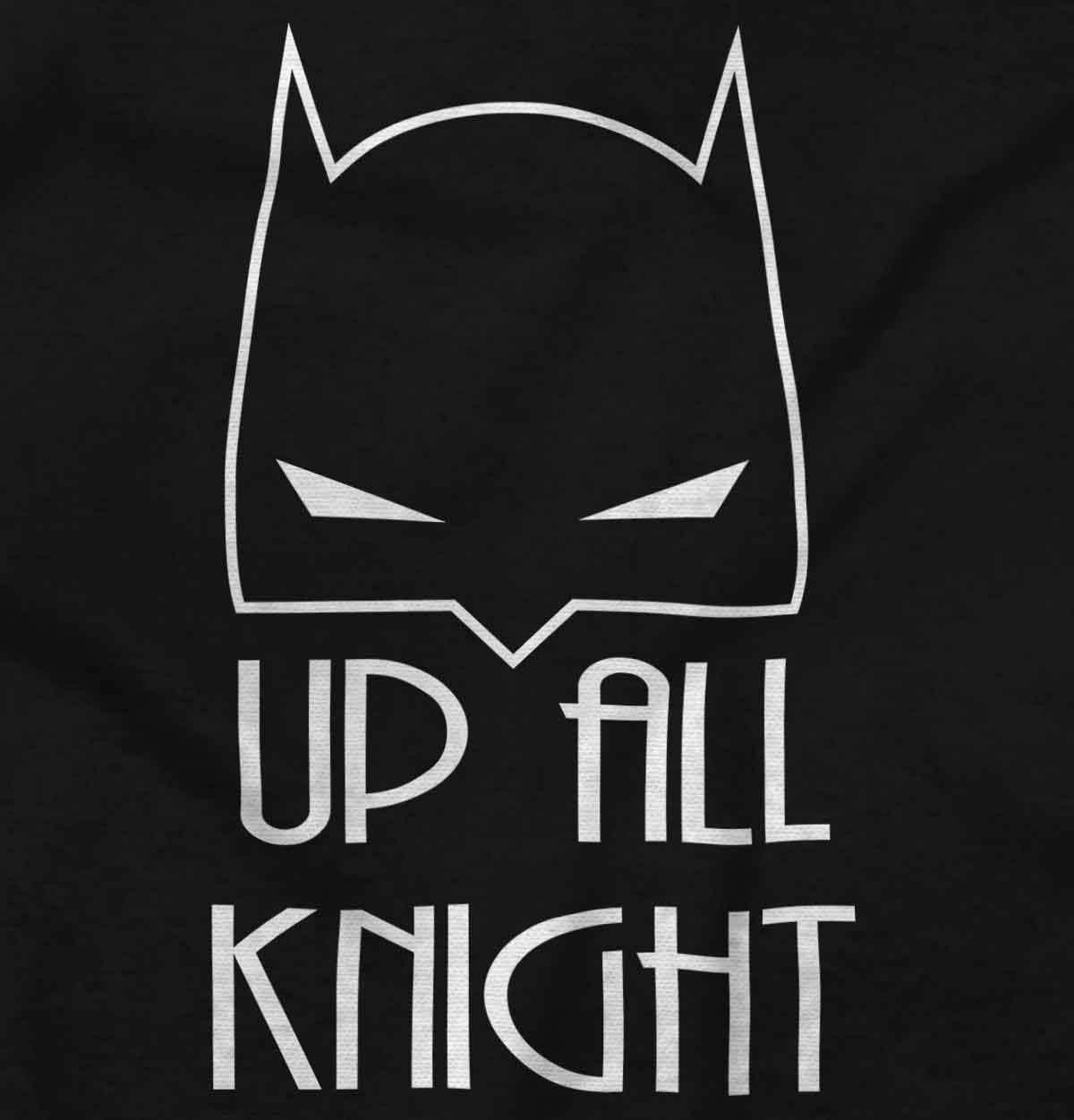 imageBrisco Brands Up All Night Superhero Baby Romper Boys or GirlsBlack