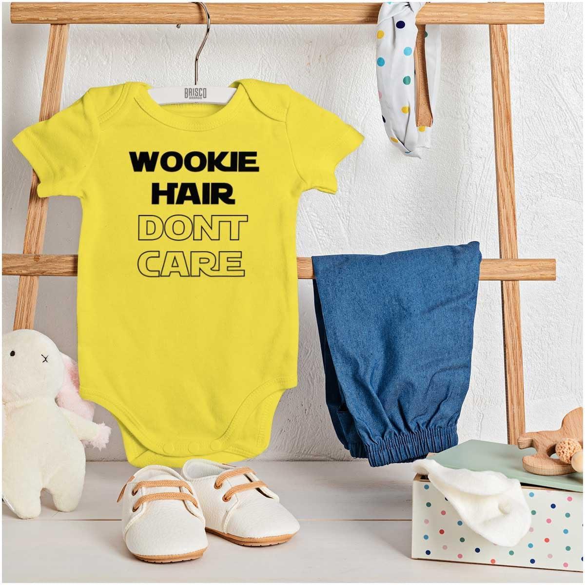 imageBrisco Brands Wookie Hair Dont Care Dark Galaxy Baby Romper Boys or GirlsZest