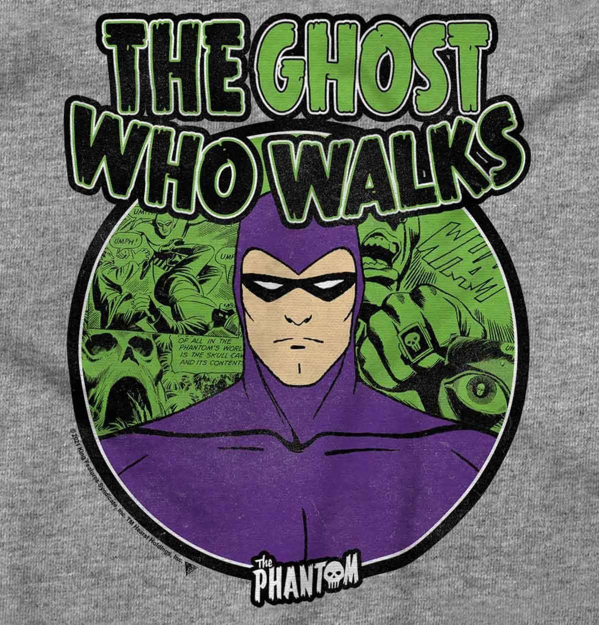 imageBrisco Brands the Phantom Ghost Who Walks Hoodie Sweatshirt Women MenSport Grey