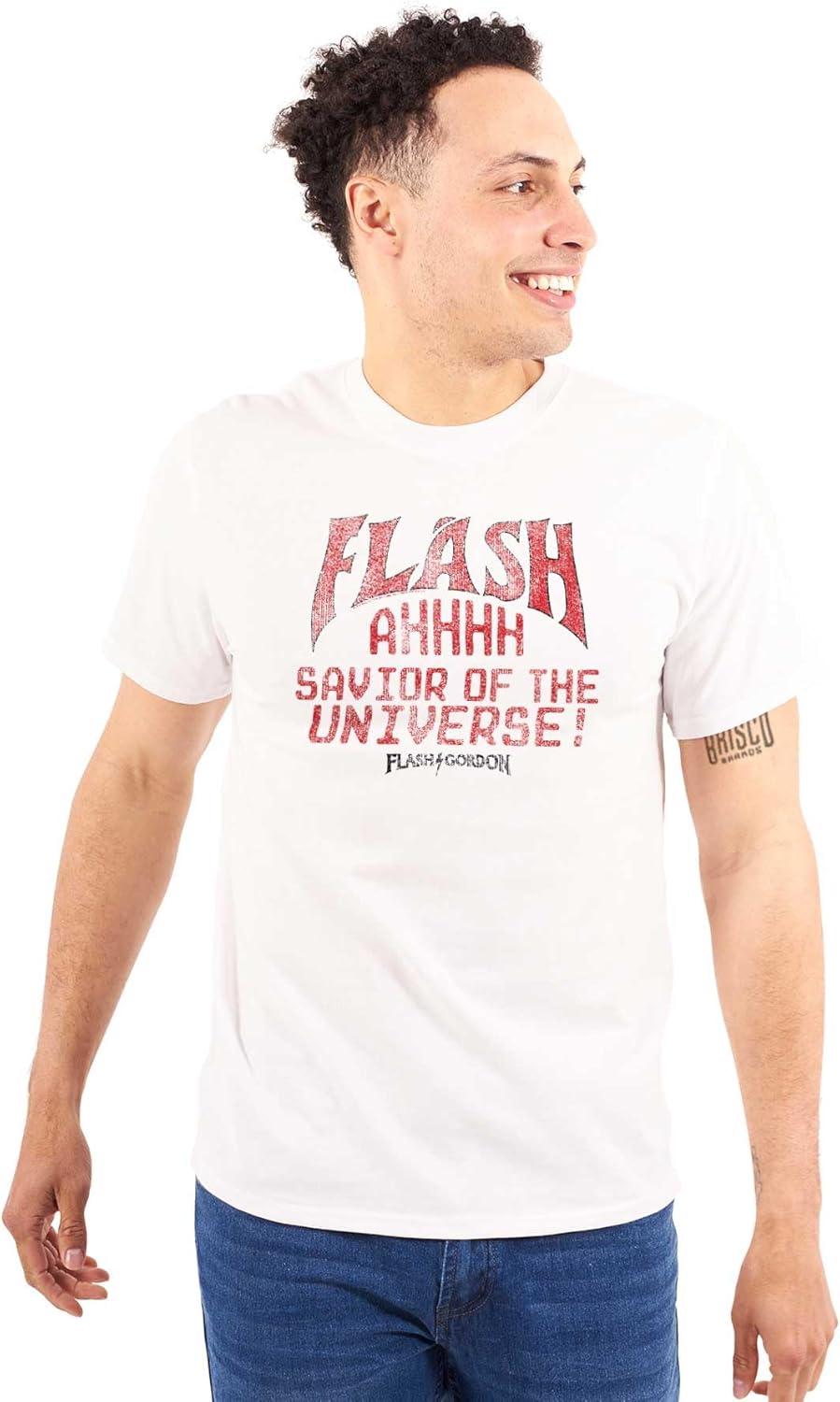 imageFlash Gordon Logo Vintage Comic Hero Graphic T Shirt Men or WomenWhite