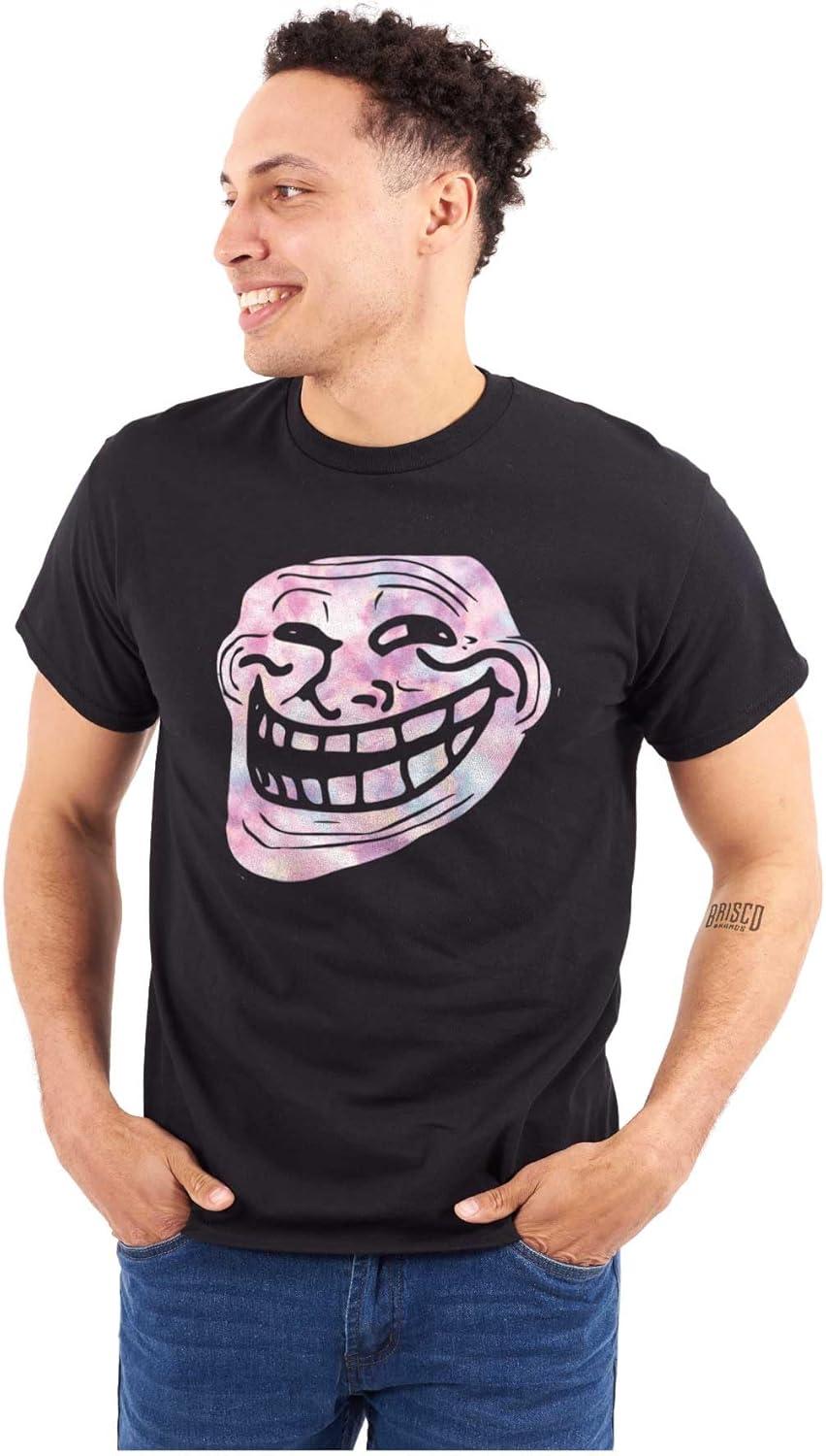 imageFunny Internet Troll Face Meme Graphic T Shirt Men or WomenBlack