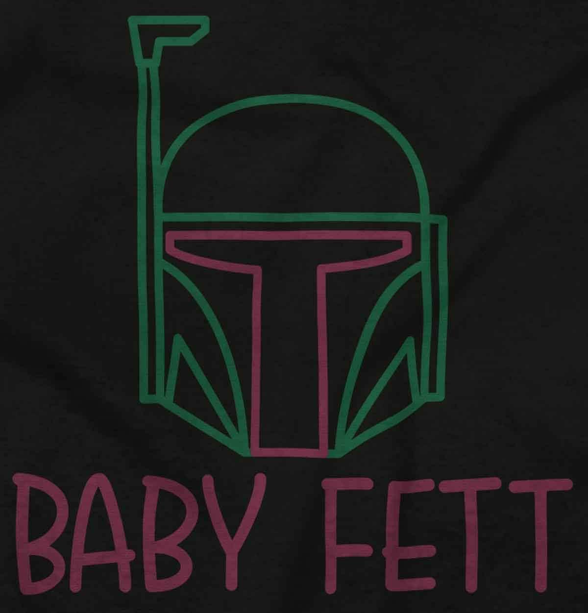imageGalactic Bounty Hunter Babies Cute Toddler Boy Girl T ShirtBlack