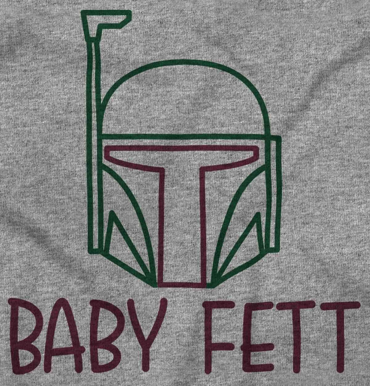 imageGalactic Bounty Hunter Babies Cute Toddler Boy Girl T ShirtHeather
