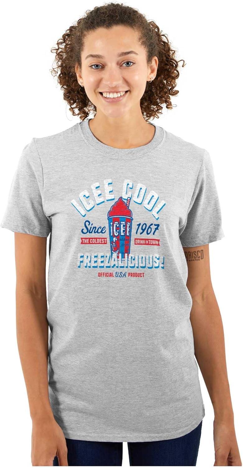 imageICEE Vintage Retro Graphic T Shirt Men or WomenSport Grey