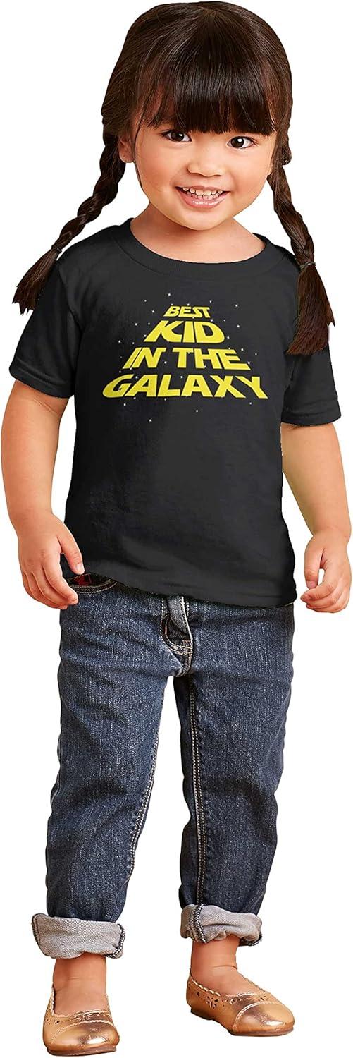 imageKid in The Galaxy Space Empire Toddler Boy Girl T ShirtBlack