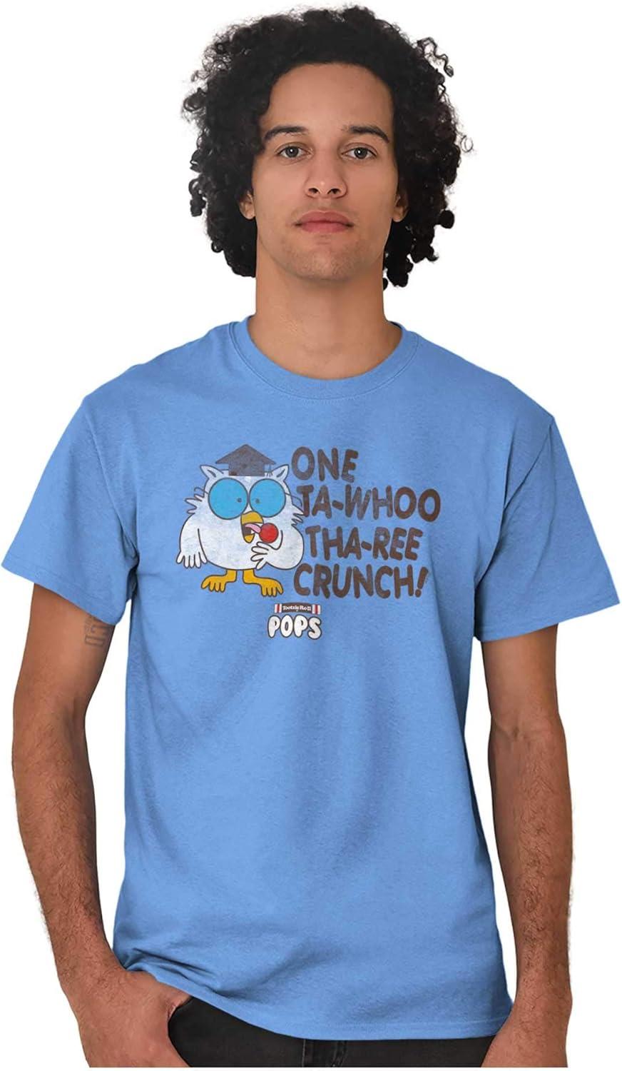 imageMr Owl Tootsie Roll Pop Vintage Logo Graphic T Shirt Men or WomenCarolina Blue
