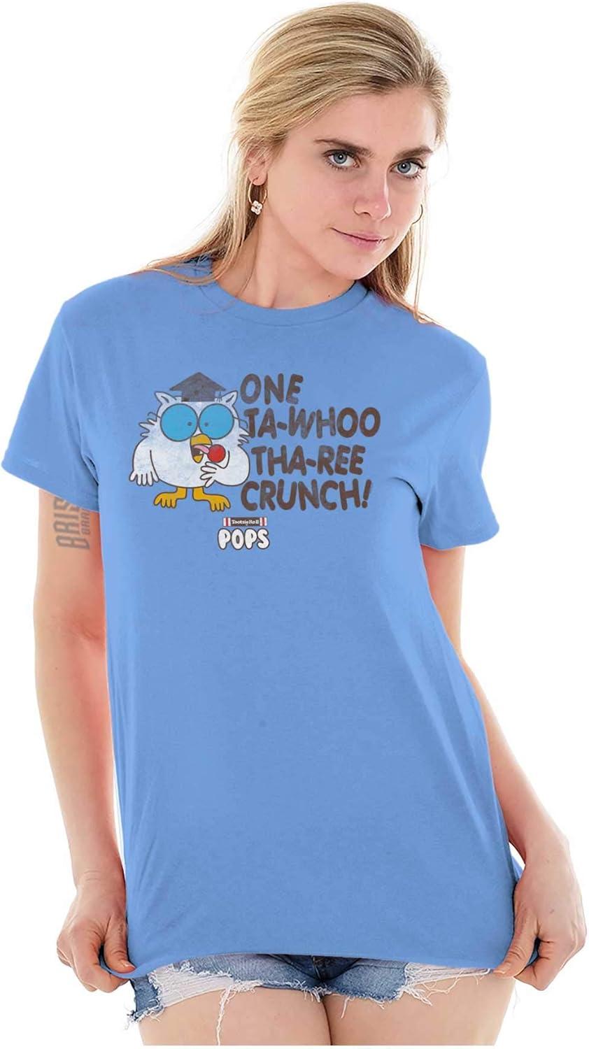 imageMr Owl Tootsie Roll Pop Vintage Logo Graphic T Shirt Men or WomenCarolina Blue