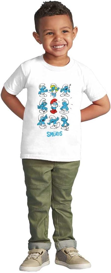 imageSmurfs Squad Papa Smurfette Cartoon Toddler Boy Girl T ShirtWhite