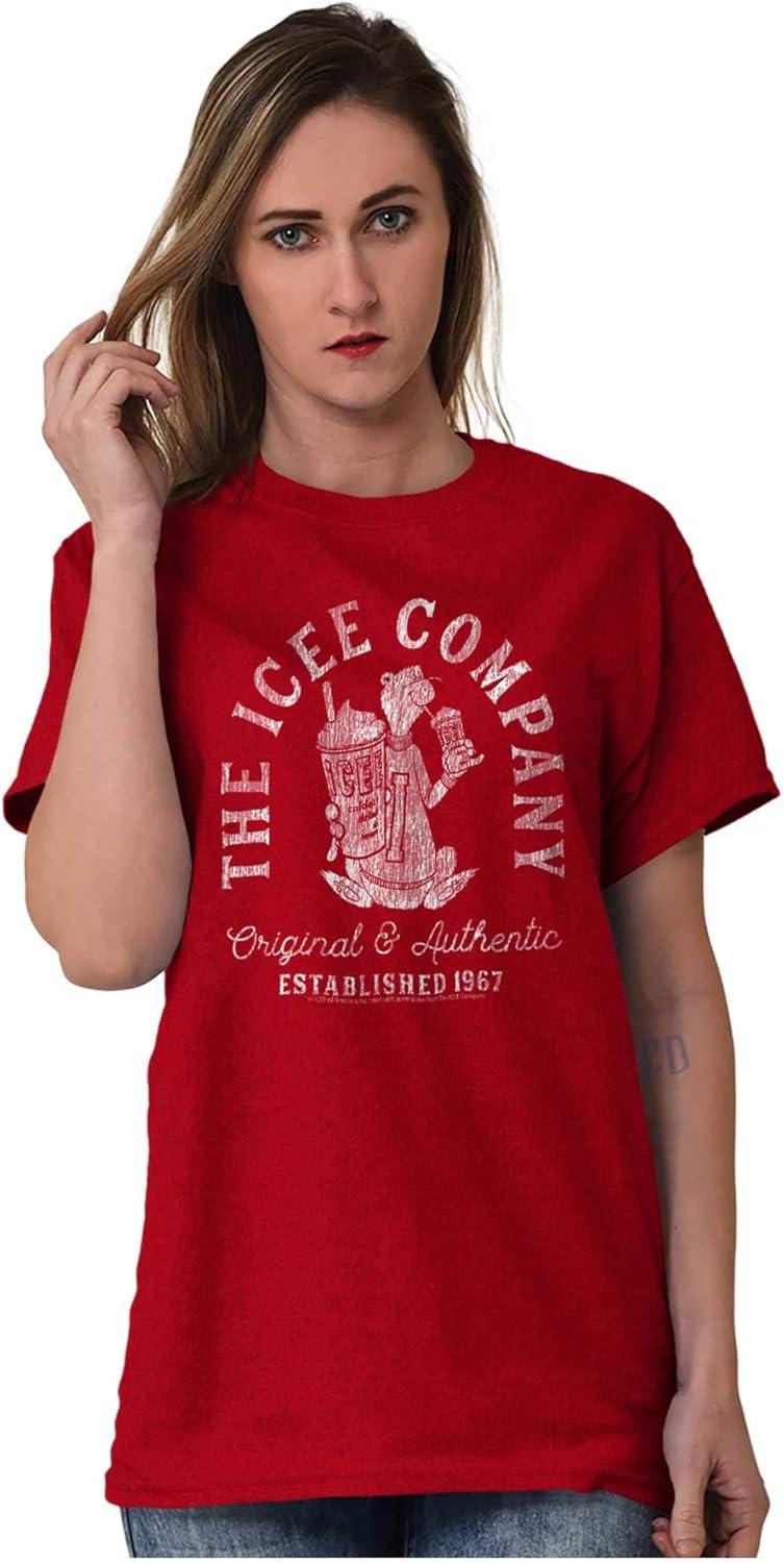 imageThe ICEE Company Vintage Polar Bear Logo Graphic T Shirt Men or WomenAntique Cherry Red