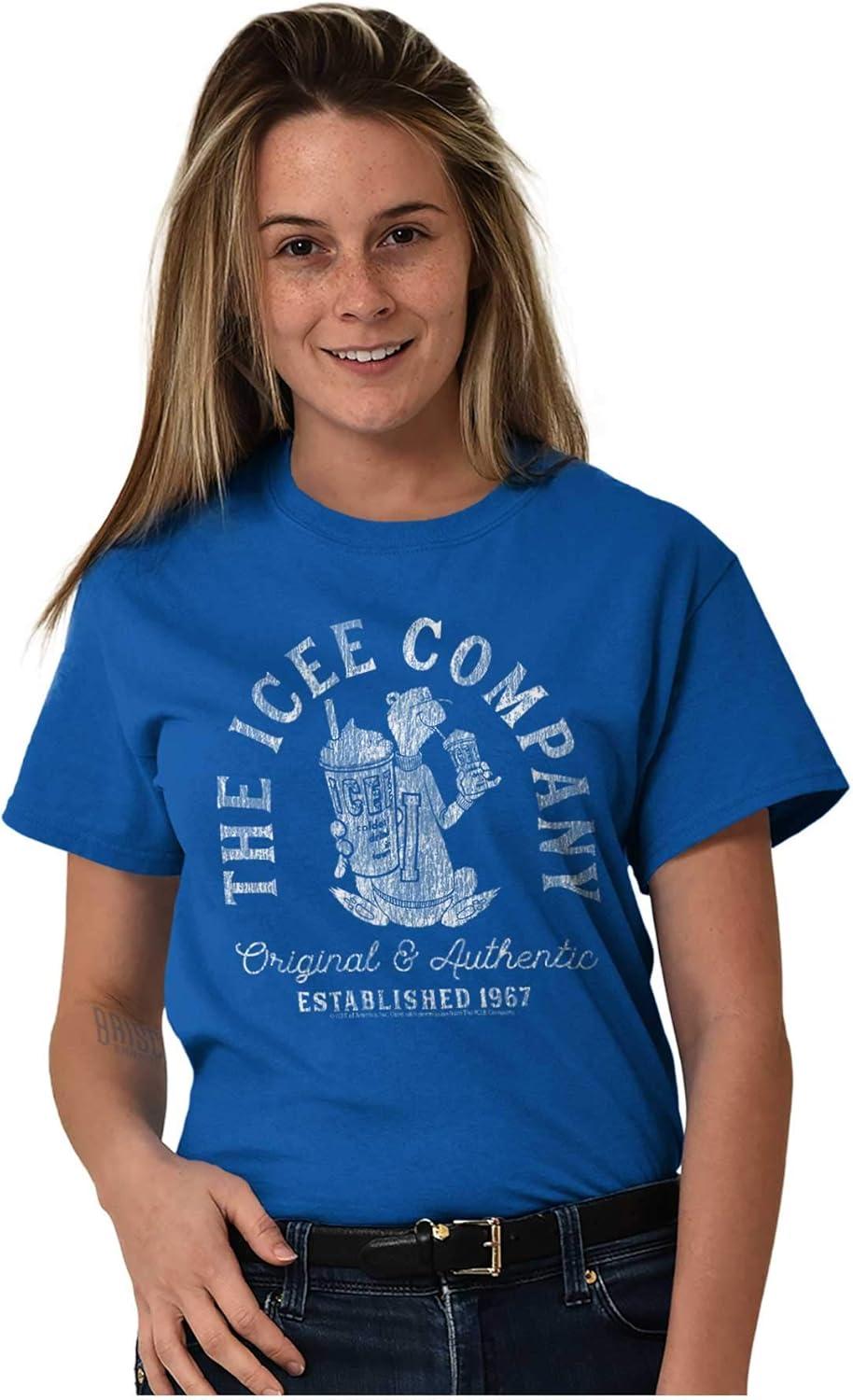 imageThe ICEE Company Vintage Polar Bear Logo Graphic T Shirt Men or WomenRoyal