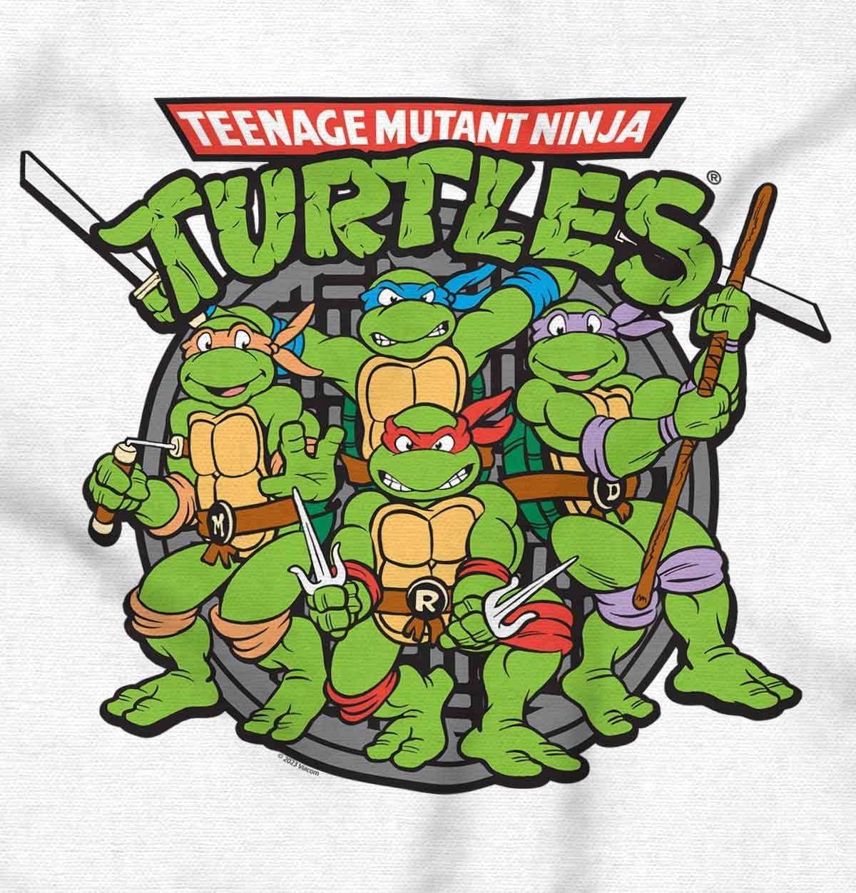 imageWomens Maternity Teenage Mutant Ninja Turtles Group Pregnancy DressWhite