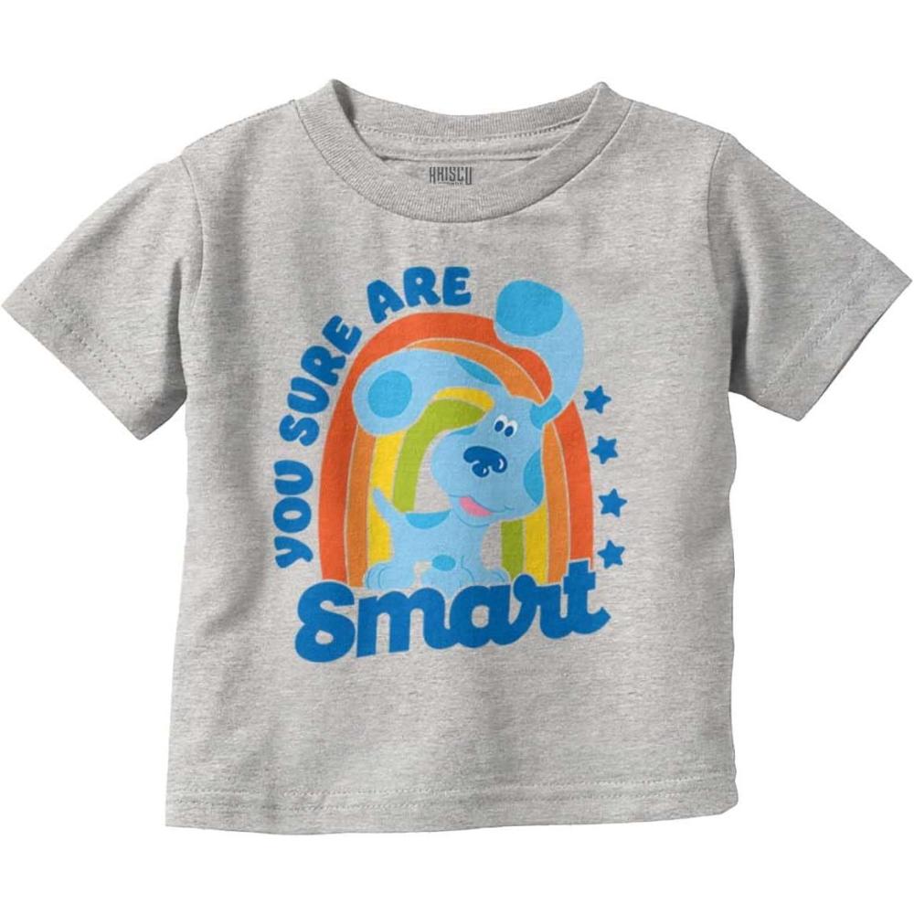 imageBlues Clues You Sure are Smart Toddler Boy Girl T ShirtHeather