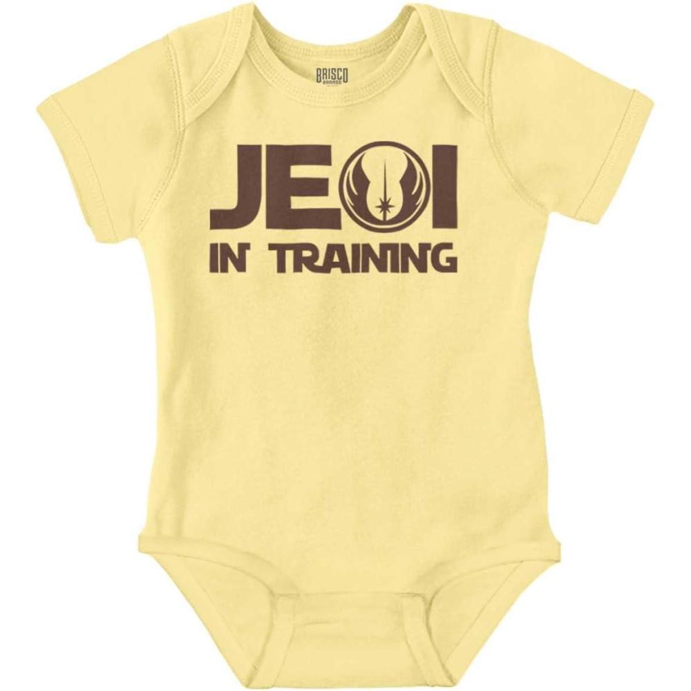 imageBrisco Brands Master Galaxy Nerdy Geeky Baby Romper Boys or GirlsBanana