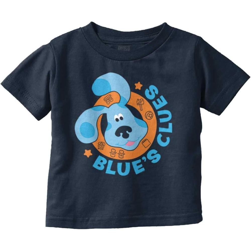 imageCute Blues Clues Puppy and Friends Toddler Boy Girl T ShirtNavy