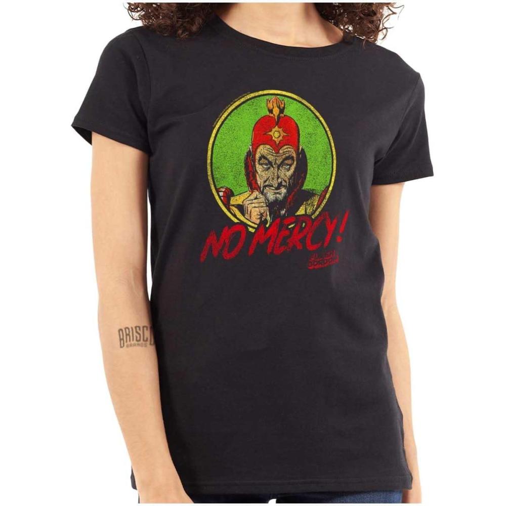 imageFlash Gordon Ming Merciless No Mercy Womens Slim Fit Graphic TeeBlack