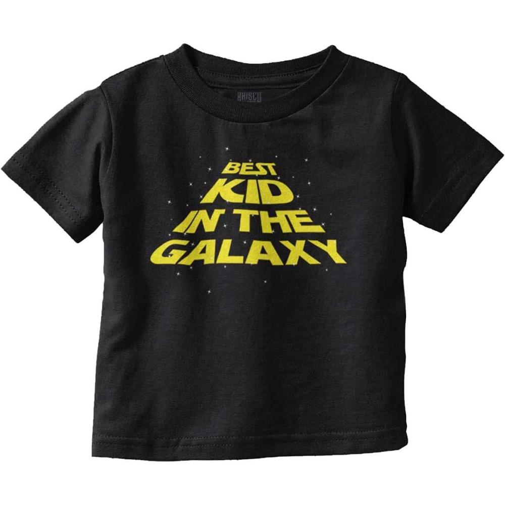 imageKid in The Galaxy Space Empire Toddler Boy Girl T ShirtBlack