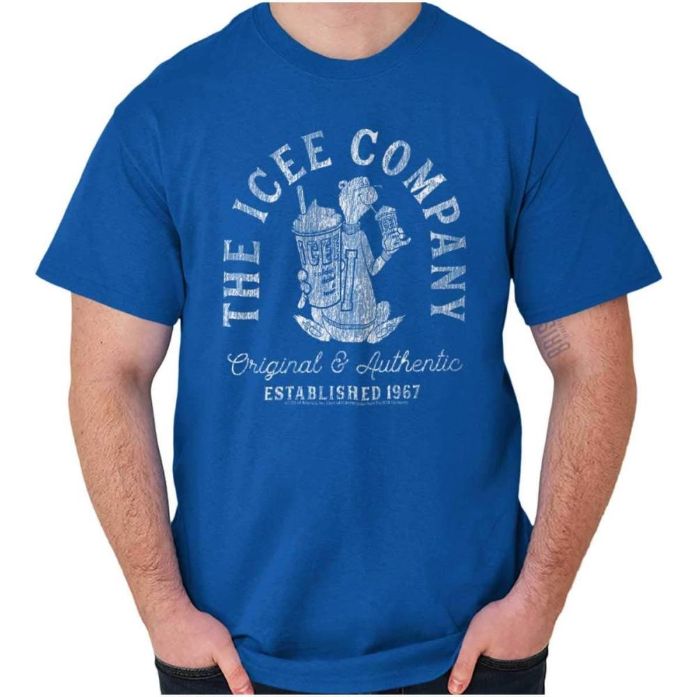 imageThe ICEE Company Vintage Polar Bear Logo Graphic T Shirt Men or WomenRoyal