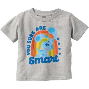 Blues Clues You Sure are Smart Toddler Boy Girl T Shirt(Heather)