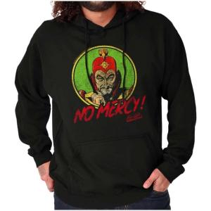 Brisco Brands Flash Gordon Ming Merciless No Mercy Hoodie Sweatshirt Women Men(Black)