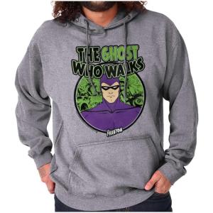 Brisco Brands the Phantom Ghost Who Walks Hoodie Sweatshirt Women Men(Sport Grey)
