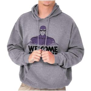 Brisco Brands the Phantom Welcome to the Jungle Hoodie Sweatshirt Women Men(Sport Grey)