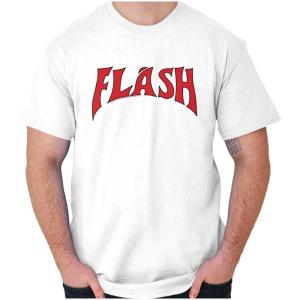 Flash Gordon Logo Comic Book Hero Graphic T Shirt Men or Women(White)