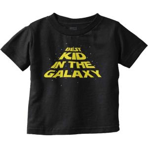 Kid in The Galaxy Space Empire Toddler Boy Girl T Shirt(Black)