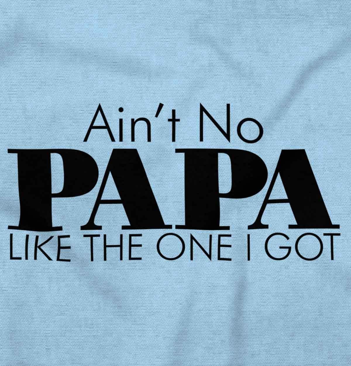 imageAint No Papa Like The One I Got Toddler Boy Girl T ShirtLight Blue