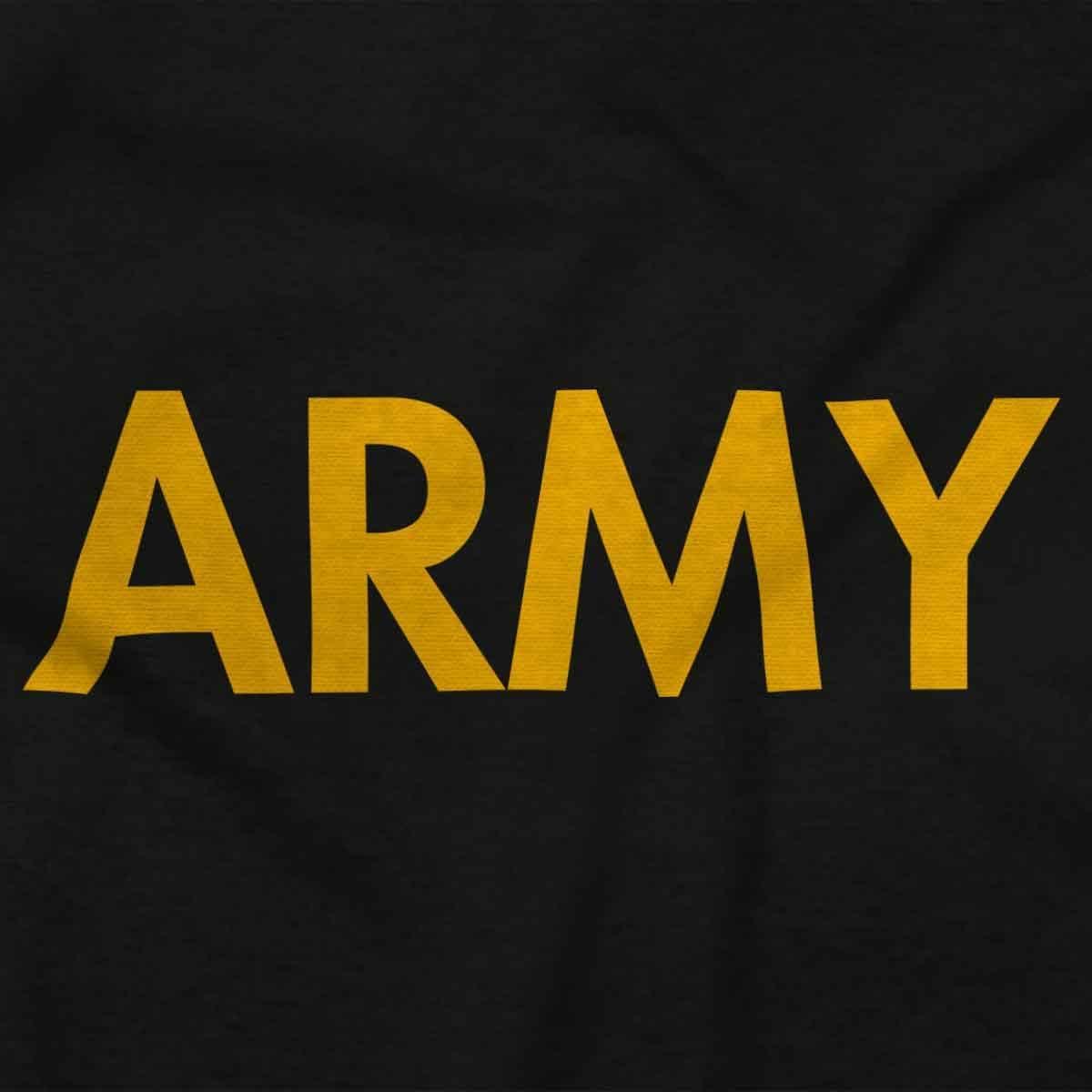 imageArmy Military Physical Training PT Exercise Workout Graphic T ShirtBlack