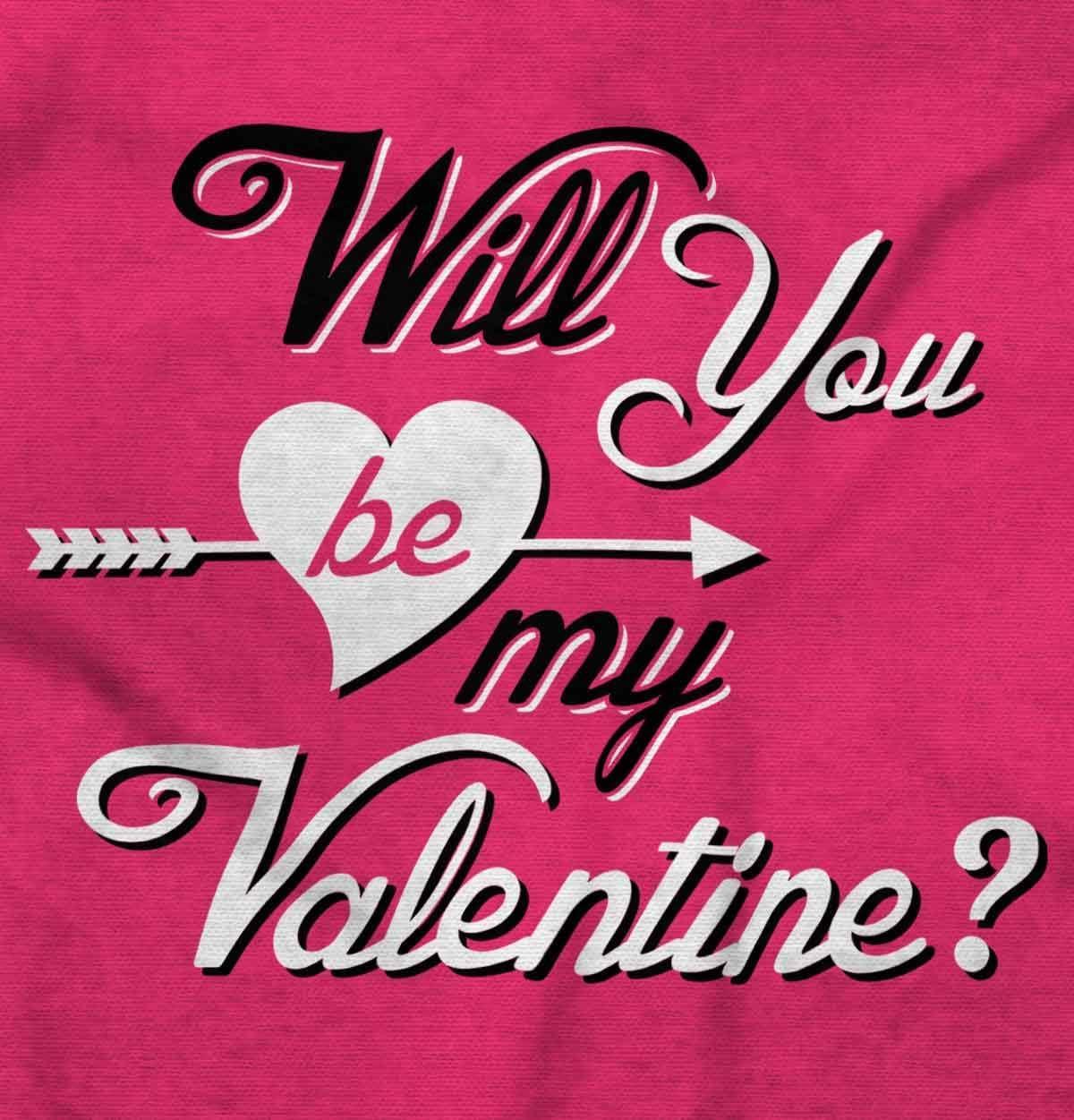 imageBrisco Brands Be My Valentines Day Heart Love Hoodie Sweatshirt WomenHeliconia