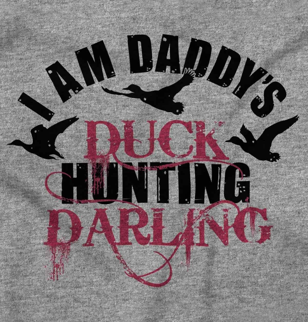 imageBrisco Brands Fathers Day Daddys Hunting Darling Baby Bodysuit Jumper GirlsHeather