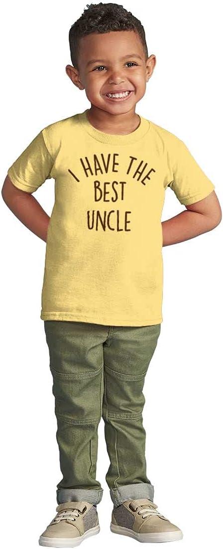 imageBrisco Brands I Have The Best Uncle Adorable Toddler Boy Girl T ShirtButter