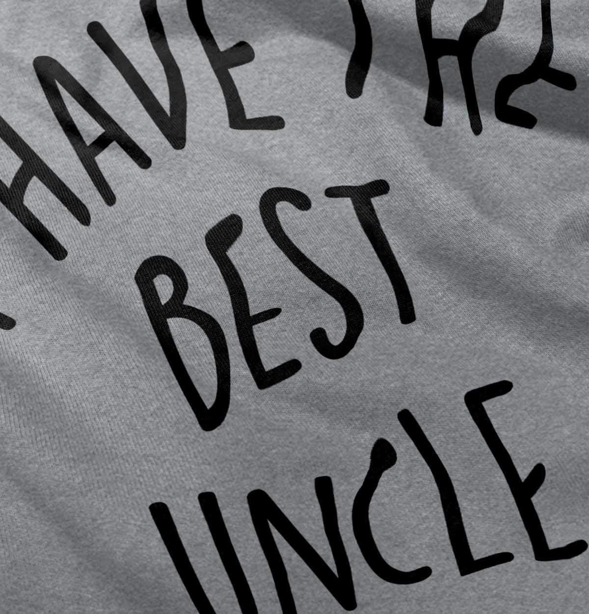 imageBrisco Brands I Have The Best Uncle Adorable Toddler Boy Girl T ShirtHeather