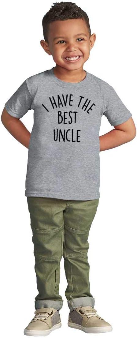 imageBrisco Brands I Have The Best Uncle Adorable Toddler Boy Girl T ShirtHeather