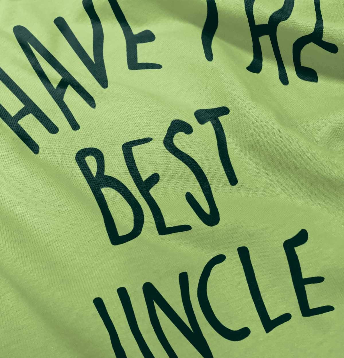 imageBrisco Brands I Have The Best Uncle Adorable Toddler Boy Girl T ShirtKey Lime
