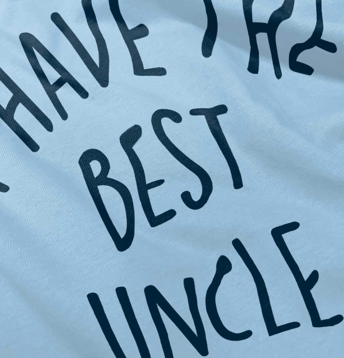 imageBrisco Brands I Have The Best Uncle Adorable Toddler Boy Girl T ShirtLight Blue