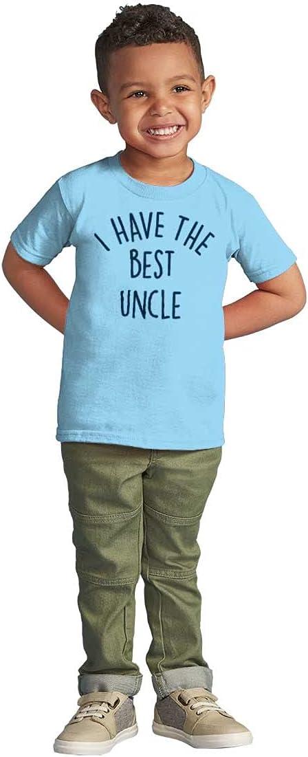 imageBrisco Brands I Have The Best Uncle Adorable Toddler Boy Girl T ShirtLight Blue