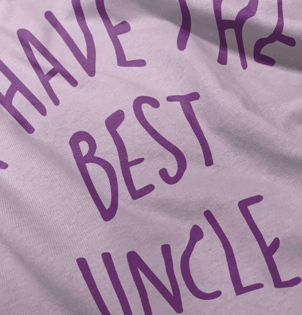 imageBrisco Brands I Have The Best Uncle Adorable Toddler Boy Girl T ShirtPink