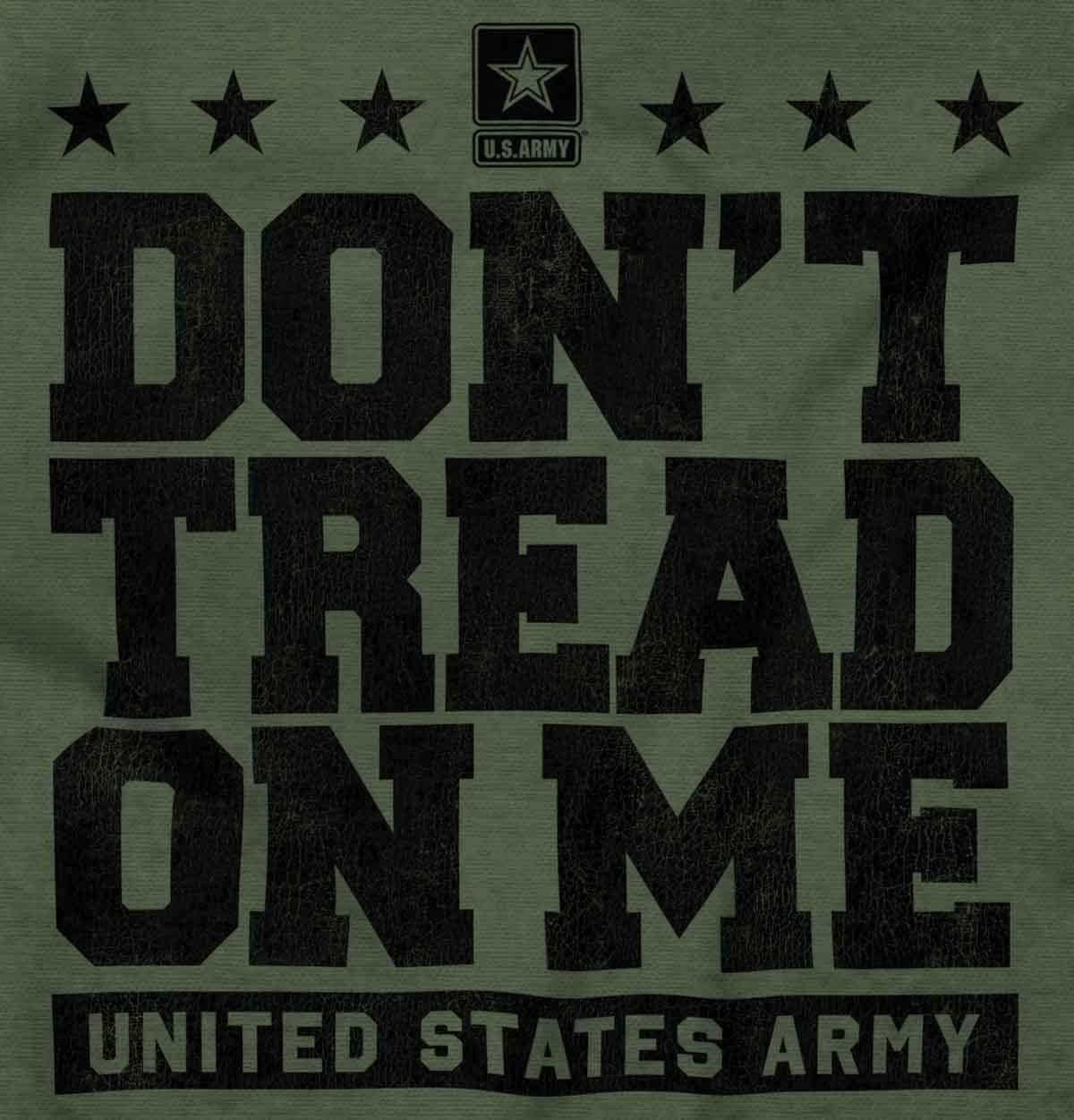 imageBrisco Brands US Army Gadsden Flag Slogan Saying Hoodie Sweatshirt Women MenMilitary Green