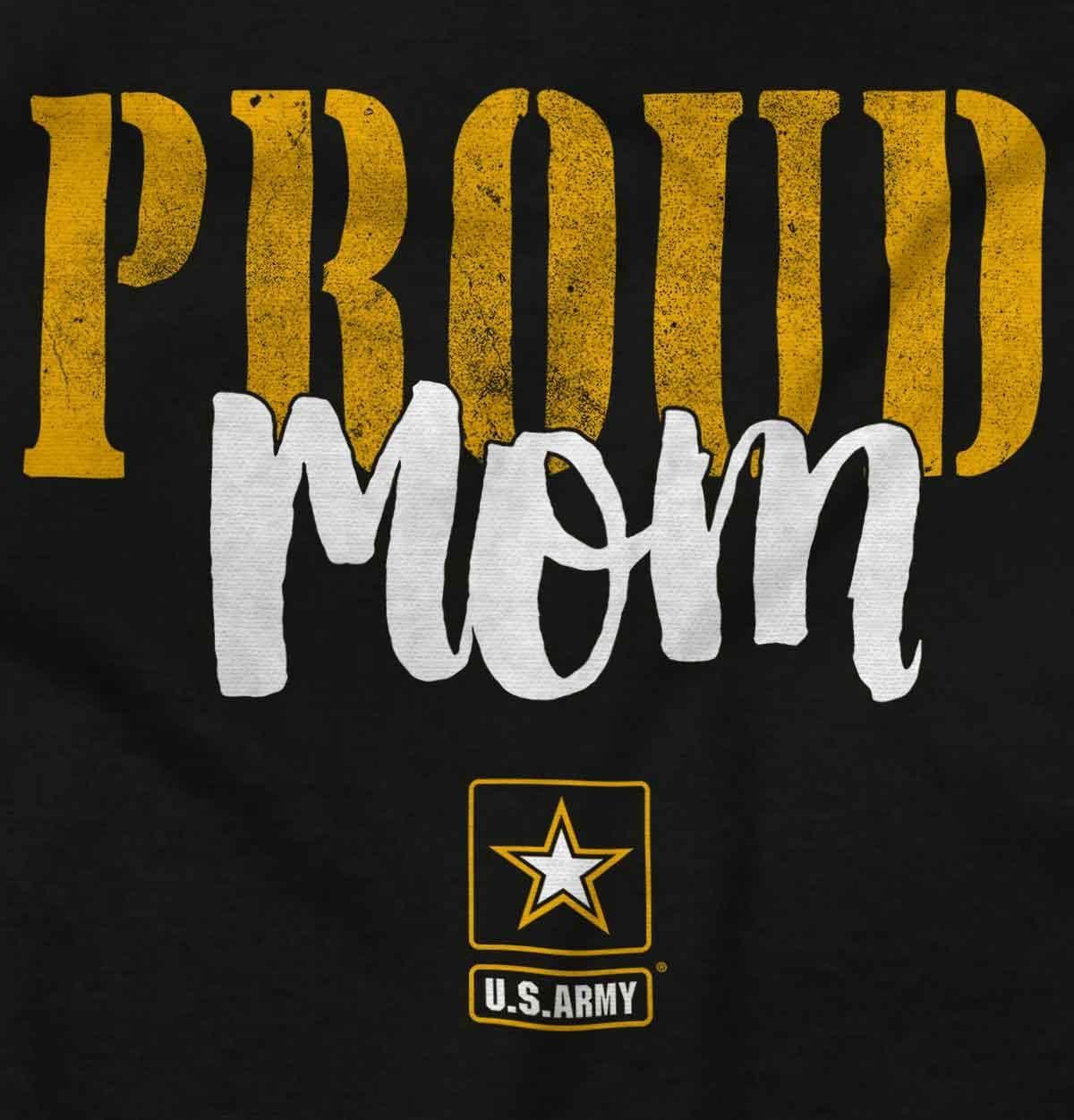 imageBrisco Brands US Army Proud Mom of a Soldier Zip Hoodie Sweatshirt Women
