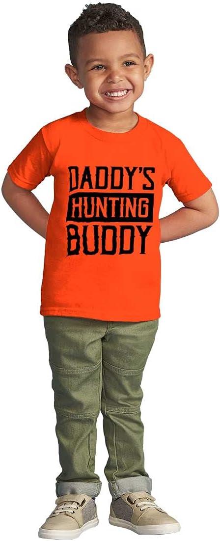imageDaddys Hunting Buddy Hunters Kiddo Toddler Boy Girl T ShirtOrange