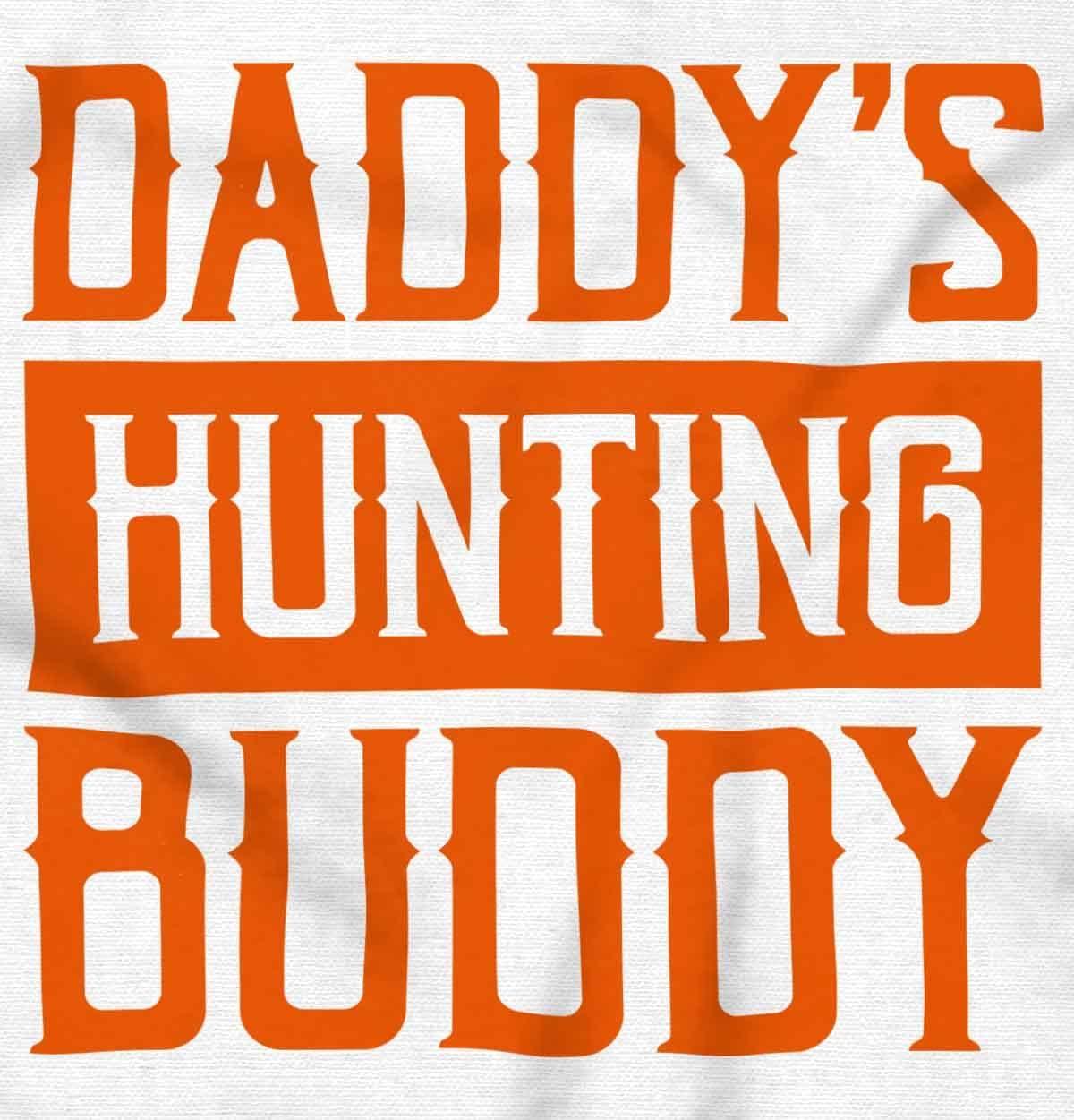 imageDaddys Hunting Buddy Hunters Kiddo Toddler Boy Girl T ShirtWhite