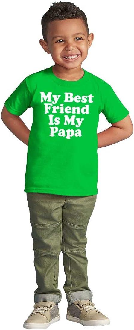 imageFathers Day My Best Friend is Papa Toddler Boy Girl T ShirtApple