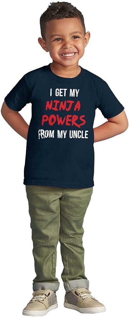imageGet My Ninja Powers from My Uncle Toddler Boy Girl T ShirtNavy