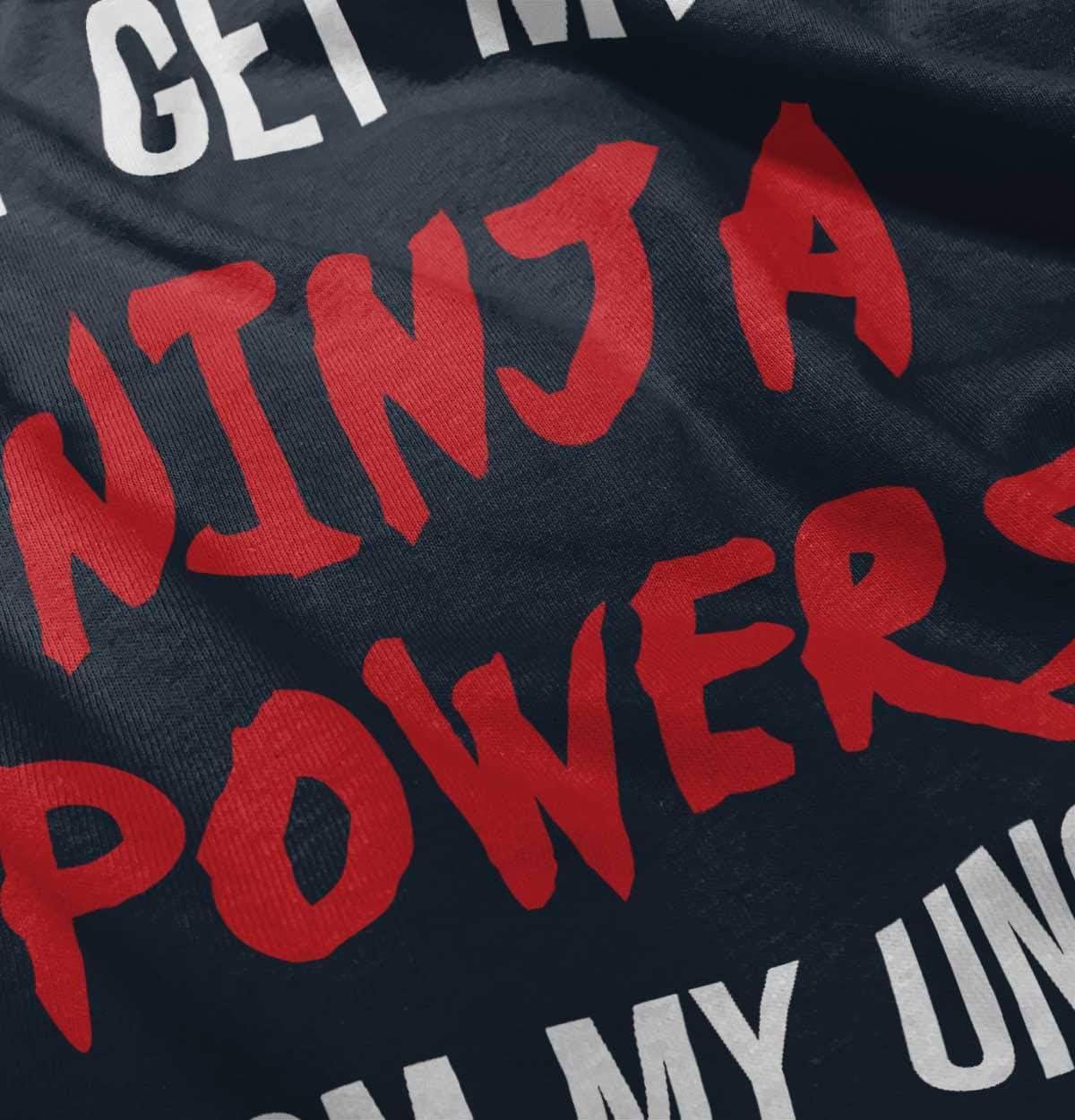 imageGet My Ninja Powers from My Uncle Toddler Boy Girl T ShirtNavy