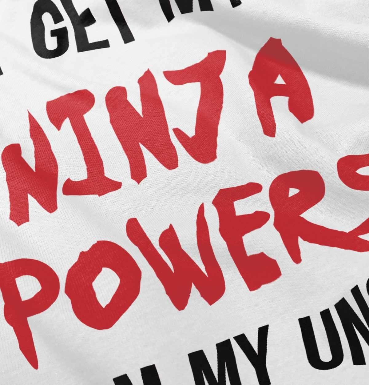 imageGet My Ninja Powers from My Uncle Toddler Boy Girl T ShirtWhite